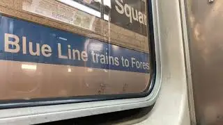 CTA Blue Line Train Ride 6/28/23 Car 3282 from Jefferson Park to Clark/Lake