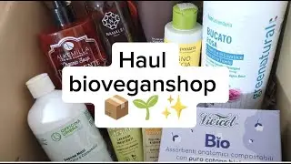 🌱UNBOXING BIOVEGANSHOP🌱📦 Cosmesi bio e prodotti che uso quotidianamente🧴✨