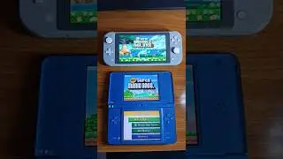 Super Mario Bros Nintendo switch Vs Dsi xl
