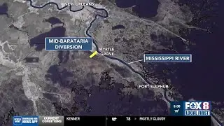 Луизиана готовится закрыть спорный проект по изменению русла реки в округе Плакеминес