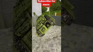 #shorts | Tank Trojan 412 Mod | Bussid | Tank Drifting | Android game | 3d game | Tank simulator 3d
