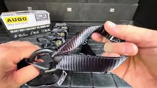 AUGO Retractable Ratchet Straps, 4 Heavy Duty Ratchet Straps Self Retractable Tie Down Straps Review