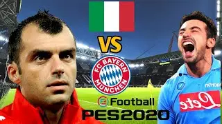 PES 2020 Android Mobile - FC Bayern Munich vs Italy - Full Match & Amazing Goals - Gameplay PC