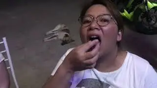 EATING INSECT CHALLENGE | CAMBODIAN EXOTIC FOOD SILK WORM AND GRASSHOPPER @GrasyasVlogs123
