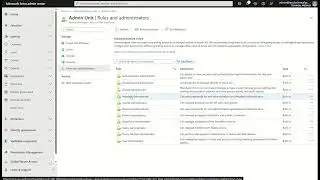 Azure AD Administrative Units Overview