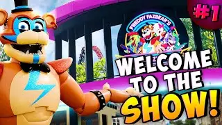 BUILDING A FNAF SECURITY BREACH THEME PARK | Freddy Fazland 4: Security Breach #1