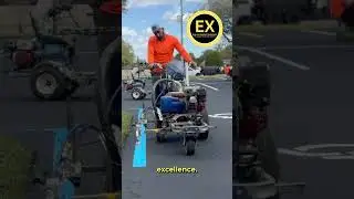 Experience the epitome of parking lot excellence with Express Asphalt Solutions! 🅿✨