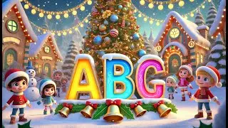 🎄Alphabet Song with Christmas Twist | Learn ABCs with Holiday Cheer 🎅