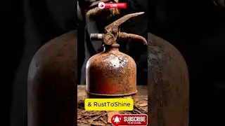Old Fire Extinguisher Restoration | From Rusty to Like New (ASMR)
