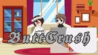 giantess Christi sat on Victor (Gacha Club) (feat: @kristi_Kristina@kostantin8812)
