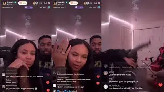 BrooklynQueen живёт со своим парнем, который рыдает на фанатов, спамящих сообщениями о беременнос...