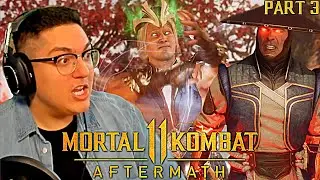 THE GODS VS KRONIKA! Mortal Kombat 11: Aftermath - Story Mode Let's Play Part 3!