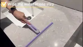 Foldable Window Wiper, Cleaning Scraper Brush,