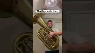 Is this unnecessary? Probably 🤷&zwj;♂️ #tuba #shorts