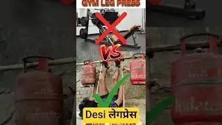 0 cost desi leg Press machine #shorts #desihomegym #legpress