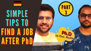 Tips to find a job after PhD (PART 3)