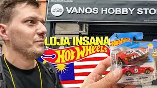 CAÇANDO HOT WHEELS NA MALÁSIA! ACHEI UMA LOJA INSANA?