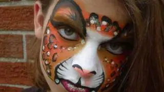 Oddzin Ends | Cheetah Face Painting | Michigan Face Painters