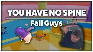 YOU HAVE NO SPINE | Fall Guys Rage | Twitch Highlight