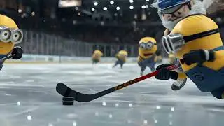 Sprunki vs Minions: The Decisive Hockey Goal