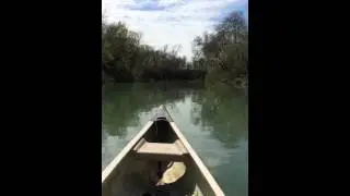 Minn Kota endura 40 lb on Old Town Tripper Canoe