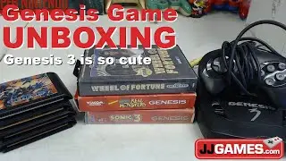 Sega Genesis Game Unboxing | JJGames Unboxed #5