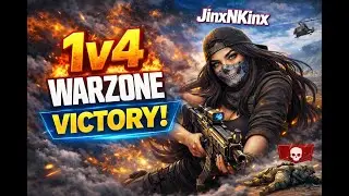 I Beat a Full Squad SOLO😳 | 1v4 Warzone Victory