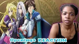 Legend of the Legendary Heroes Openings 1-2 BLIND REACTION