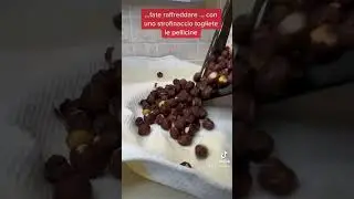 Sapevate come tostare le nocciole? 😜￼