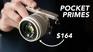 These TINY $200 lenses make street photography easy.