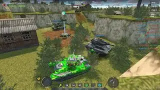 Tanki Online Smoky Explosive Rounds Augment and Viking gameplay no commentary