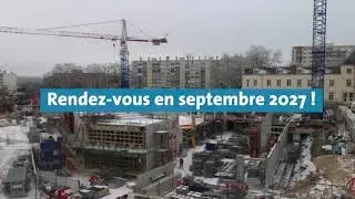 Le nouveau campus universitaire prend forme au cœur d’Orléans !