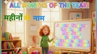 &ldquo;🌈 Months Name Song | January to December | Fun Kids Learning AI Video 🎶✨&rdquo;