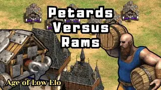 Petards Versus Rams (Low Elo Casting) | Age of Empires 2