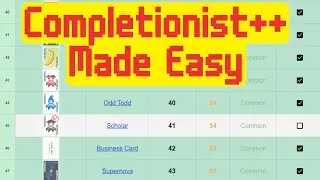 Easy Gold Sticker Tracker & Tips for Completionist++