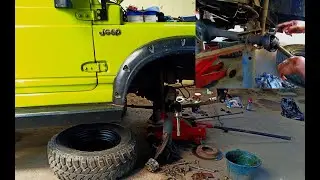 Bongkar Pasang Kaki-kaki Suzuki Jimny 1984