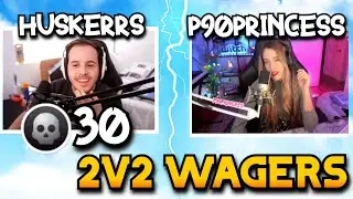 *NEW* WARZONE HUSKERRS - P90PRINCESS [2v2 TOURNEY  / MAC10 + AMAX GAMEPLAY!!