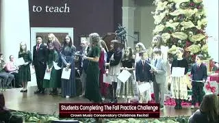 Crown Music Conservatory Christmas Recital #1 • 11:00 a.m.