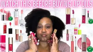 REVIEWING ALL THE LIP OILS IN MY COLLECTION | REQUESTED