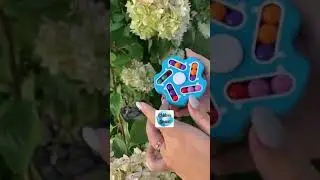 Головоломка IQ BALL спиннер, антистресс, собери цвет