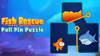 Pull the Pin: Fish Rescue Game - GamePlay Walkthrough