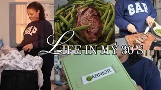 VLOG - Life in my 30's at home | My iPhone crackedddd! Let's make Steak For Dinner | A DAY AT HOME