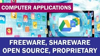 Application Distributions (Freeware, Shareware, Open Source, Proprietary) - Computer Applications