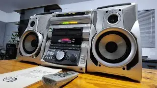 Aquecendo Sony MHC-GRX8 Máquina!!