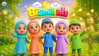 Bismillah Song for Muslim Kids: Fun Islamic Rhymes & Praises | Muslim Kids Songs #islamicrhymes
