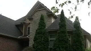 Lightning strike damages home in Lyon Township