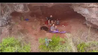 Camping in a Cave on Tablemountain