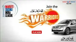 SX4 Warriors- Maruti Suzuki India League Contest