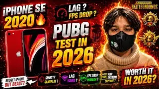 iPhone se 2020 PUBG | 4.2 update | Lag in 2026| PUBG Mobile #pubg #bgmi #gaming 