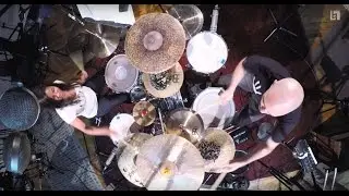 Helen De La Rosa & Yogev Gabay - Popcorn (Drum Set Duo)